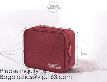 Travel Floral Cosmetic Bag,Luxury Clear Zipper Cosmetic Bag,Travel Makeup Nylon Wholesale Small Cosmetic Bag With Zipper supplier