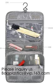 16 OZ Washed Canvas Travel Toiletry Bag Lady Pouch Classical Men And Women Blank Cosmetic Bag, bagease, bagplastics supplier
