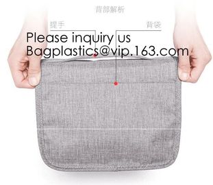 Best-Selling Corporate Promotional Gifts Washable Kraft Paper Travel Cosmetic Bag,Travel Makeup Organizer Women Cosmetic supplier