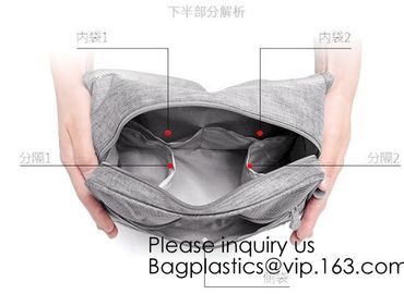 Best-Selling Corporate Promotional Gifts Washable Kraft Paper Travel Cosmetic Bag,Travel Makeup Organizer Women Cosmetic supplier