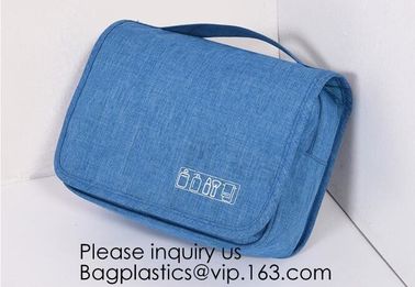 Cotton Canvas Cosmetic Bag Makeup Personalized Plain Blank Canvas Makeup Bag,Toiletry Bag Travel Makeup Bags, bagease supplier
