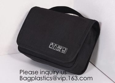 Cotton Canvas Cosmetic Bag Makeup Personalized Plain Blank Canvas Makeup Bag,Toiletry Bag Travel Makeup Bags, bagease supplier