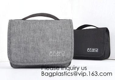 Cotton Canvas Cosmetic Bag Makeup Personalized Plain Blank Canvas Makeup Bag,Toiletry Bag Travel Makeup Bags, bagease supplier