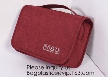 Cotton Canvas Cosmetic Bag Makeup Personalized Plain Blank Canvas Makeup Bag,Toiletry Bag Travel Makeup Bags, bagease supplier