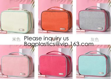 Assorted Size Cosmetics See Through Mesh Make Up Cosmetic Bag,Eco Friendly Cosmetic Bag Manufacturers Frosted EVA Cosmet supplier