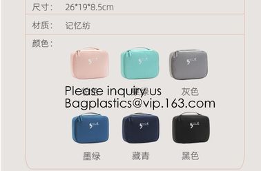 Assorted Size Cosmetics See Through Mesh Make Up Cosmetic Bag,Eco Friendly Cosmetic Bag Manufacturers Frosted EVA Cosmet supplier