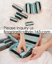 Assorted Size Cosmetics See Through Mesh Make Up Cosmetic Bag,Eco Friendly Cosmetic Bag Manufacturers Frosted EVA Cosmet supplier