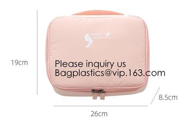 Personalized Portable Bridesmaid Gift Canvas Cosmetic Bag,Washed Canvas Toiletry Cosmetic Bag, Bagease, bagplastics supplier