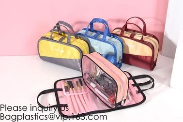 Customized Women/Men Organizer Toiletry Storage Travel Makeup Bag Blank Canvas Cosmetic Bag, bagease, bagplastics supplier