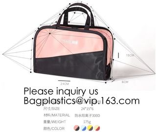 Customized Women/Men Organizer Toiletry Storage Travel Makeup Bag Blank Canvas Cosmetic Bag, bagease, bagplastics supplier