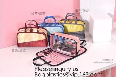 Customized Women/Men Organizer Toiletry Storage Travel Makeup Bag Blank Canvas Cosmetic Bag, bagease, bagplastics supplier