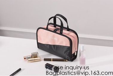 Customized Women/Men Organizer Toiletry Storage Travel Makeup Bag Blank Canvas Cosmetic Bag, bagease, bagplastics supplier