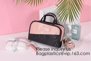 Customized Women/Men Organizer Toiletry Storage Travel Makeup Bag Blank Canvas Cosmetic Bag, bagease, bagplastics supplier
