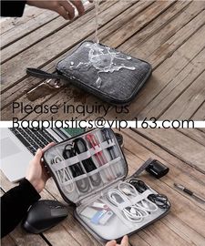 Portable custom logo printed Transparent Makeup Window Women Makeup Pouch Travel Clear Cosmetic bag Travel Cosmetic Bag supplier
