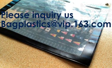Slider Zip Folder PVC File Clear Pencil Pen Bag,Promotional Prices Slider Zipper Clear Pvc Zip Lock Filing Bag, bagease supplier