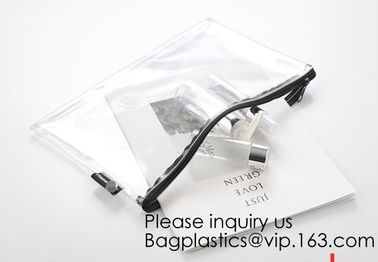 Office Stationery Waterproof Document Slider Pvc Packing Bag,PVC bags, EVA bags, zipper bags, stand up zipper bags supplier