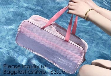 Mini Small PVC Transparent Plastic Cosmetic Organizer Bag Pouch With Zipper Closure,Travel Toiletry clear pvc Makeup Bag supplier