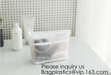 Women Makeup Organizer Pouches Tote Travel Toiletry Bags Transparent PVC Cosmetic Bag,Makeup Pouch Travel Clear Cosmetic supplier