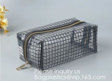 Promotion Travel PVC Cosmetic Pouch,PVC Makeup Bag Pouches Tote Clear Transparent Cosmetic Travel Bag For Sale supplier