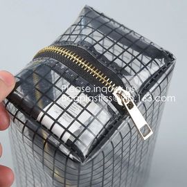 Promotion Travel PVC Cosmetic Pouch,PVC Makeup Bag Pouches Tote Clear Transparent Cosmetic Travel Bag For Sale supplier