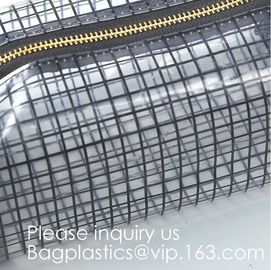 Promotion Travel PVC Cosmetic Pouch,PVC Makeup Bag Pouches Tote Clear Transparent Cosmetic Travel Bag For Sale supplier
