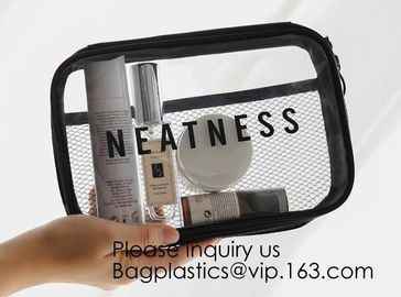 Travel Accessory Cosmetic Bag Waterproof Makeup Pouch Cactus Flamingo Wash Kits Organizer,OEM promotion bag clear pvc cu supplier