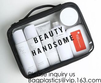 Travel Accessory Cosmetic Bag Waterproof Makeup Pouch Cactus Flamingo Wash Kits Organizer,OEM promotion bag clear pvc cu supplier