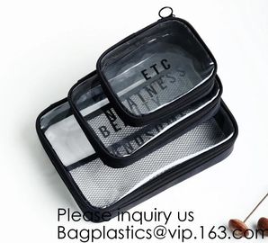 Travel Accessory Cosmetic Bag Waterproof Makeup Pouch Cactus Flamingo Wash Kits Organizer,OEM promotion bag clear pvc cu supplier
