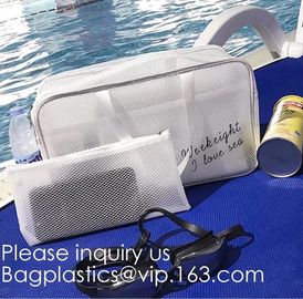 Eco-friendly Fashion Waterproof Clear PVC Zippered Cosmetic Pouch for Bathroom,Holographic PVC Makeup Cosmetic Bag Laser supplier