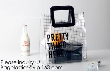 Amazon Ebay Hot Selling Clear Pvc Tote Bag Transparent Handbag Shoulder Bag,Stadium Wholesale PVC Transparent Clear Tote supplier