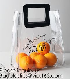 Amazon Ebay Hot Selling Clear Pvc Tote Bag Transparent Handbag Shoulder Bag,Stadium Wholesale PVC Transparent Clear Tote supplier