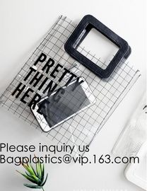 Amazon Ebay Hot Selling Clear Pvc Tote Bag Transparent Handbag Shoulder Bag,Stadium Wholesale PVC Transparent Clear Tote supplier