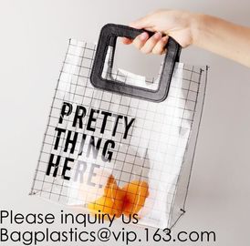 Amazon Ebay Hot Selling Clear Pvc Tote Bag Transparent Handbag Shoulder Bag,Stadium Wholesale PVC Transparent Clear Tote supplier