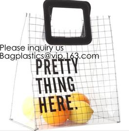 Amazon Ebay Hot Selling Clear Pvc Tote Bag Transparent Handbag Shoulder Bag,Stadium Wholesale PVC Transparent Clear Tote supplier