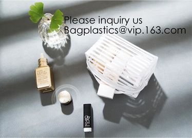 Promotional Pu make up cosmetic bag sequin pvc zipper pouch,make up bag pouch,Organizer Pouches Tote Bag for Women supplier