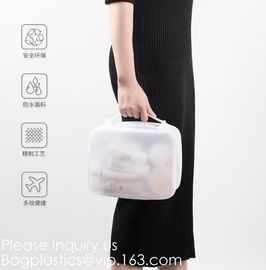 Lady'S Shell Travel Pouch Dazzle Colour Laser PVC Transparent Waterproof Cosmetic Bag,Cosmetic Makeup Bag, bagease supplier