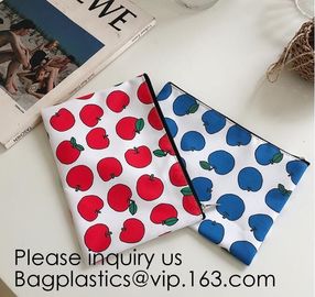 Canvas Cosmetic Bag Bulk Customized Canvas Makeup Bag For Women,Personalized Eyelash Makeup Canvas Cosmetic Bag With Zip supplier