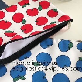 Canvas Cosmetic Bag Bulk Customized Canvas Makeup Bag For Women,Personalized Eyelash Makeup Canvas Cosmetic Bag With Zip supplier