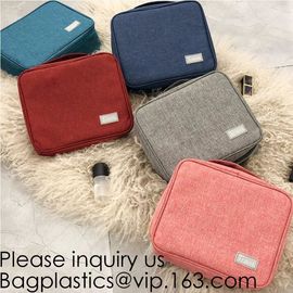 Canvas Toiletry Pouch Travel Makeup Bag Cosmetic Bag,toiletry bag travel makeup storage bag makeup bag wholesale supplier