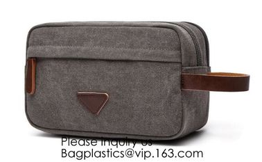 Travel Toiletry Bag Canvas Makeup Bag,Travel Toiletry Bag/Canvas Makeup Bag,Pouch Eco Zipper Canvas Logo Custom Makeup B supplier