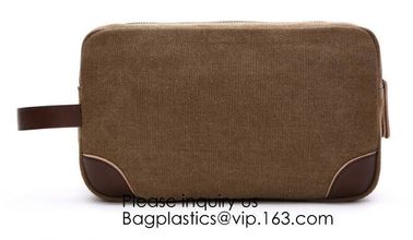 Customized luxury canvas Korean makeup pouch travel cosmetic bag,Promotional Eco friendly Cotton Canvas Zipper Makeup Co supplier