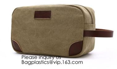 Customized luxury canvas Korean makeup pouch travel cosmetic bag,Promotional Eco friendly Cotton Canvas Zipper Makeup Co supplier