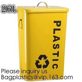 Kitchen/Home/Household/Outdoor/Recycling,Copper Garbage Can Tin Garbage Bin,Pedal Tin Waste Bin,galvanized metal Tin gar supplier