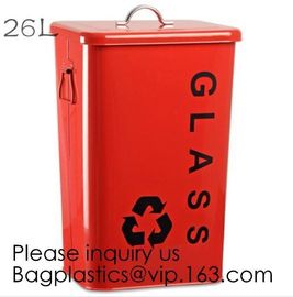 Kitchen/Home/Household/Outdoor/Recycling,Copper Garbage Can Tin Garbage Bin,Pedal Tin Waste Bin,galvanized metal Tin gar supplier