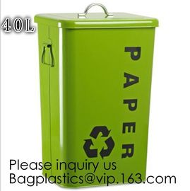 Kitchen/Home/Household/Outdoor/Recycling,Copper Garbage Can Tin Garbage Bin,Pedal Tin Waste Bin,galvanized metal Tin gar supplier