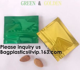 Resealable Child Resistant Zip Lock Stand Up Pouch Smell Proof Bags,Smell Proof Dried Nuts Sliver Aluminum Foil Bags supplier