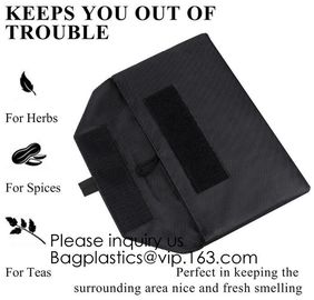 Custom Activated Carbon Lined Odor Smell Proof Bag With Lock,Smellproof Bag Zipper For Smoking Accessory, bagease supplier