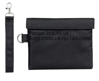 Laser PVC Carbon Lined Small Pocket Smell Proof Bag 11x7 - Store all your Smelly smoking accessories with combo lock, supplier