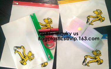 Vinyl Metal Zip Sider Packaging Bag,Clear Large Butterfly Hook Pvc Vinyl Metal Zip Sider Packaging Bag metallic foil Zip supplier
