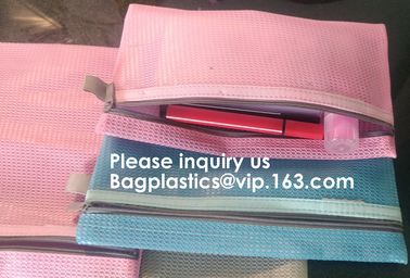Custom Logo Size Toiletry Storage File Nylon Mesh Zipper Bag,Document mesh Bag Zip File Bag for Cosmetics Offices Suppli supplier